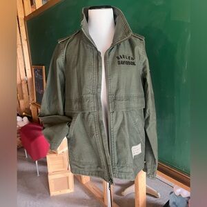 Harley Davidson army jacket. Small. Women’s